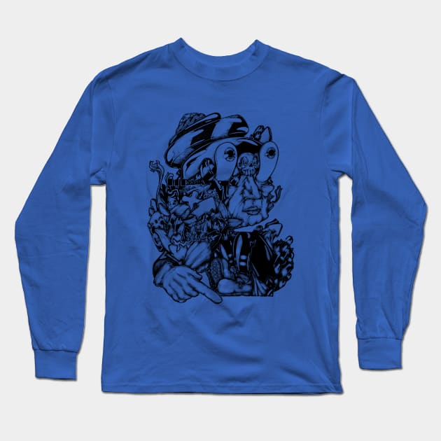 Boxed In Long Sleeve T-Shirt by ryanfaherty